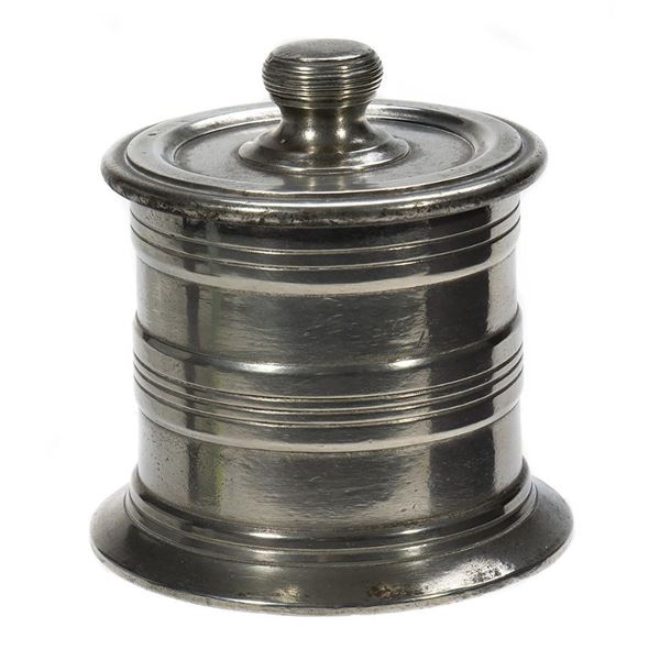 Pewter Tobacco Jar
