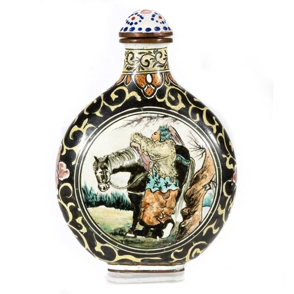 Chinese Ceramic Snuff Bottle