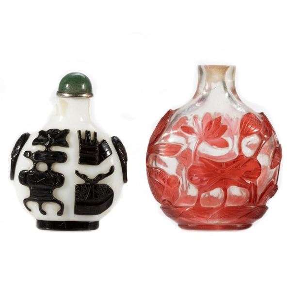 Chinese Glass Snuff Bottles