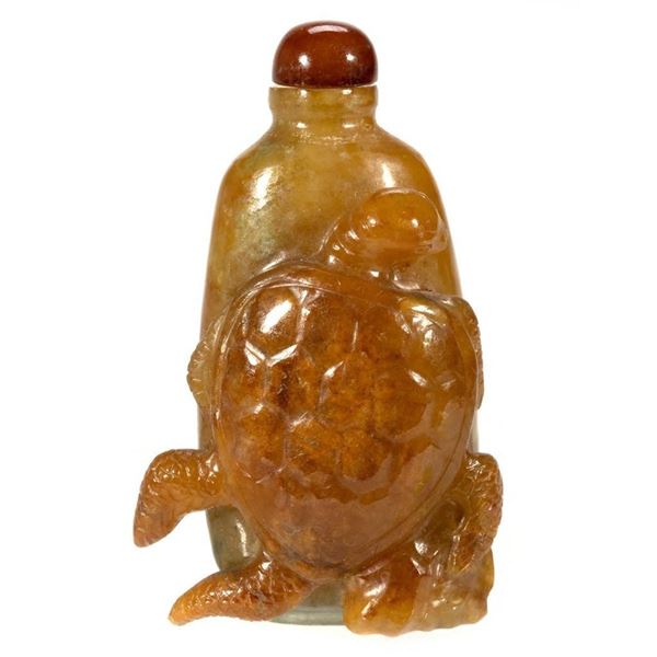 Peking Glass Snuff Bottle