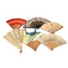 Image 1 : Lot of Asian Folding Paper Fans