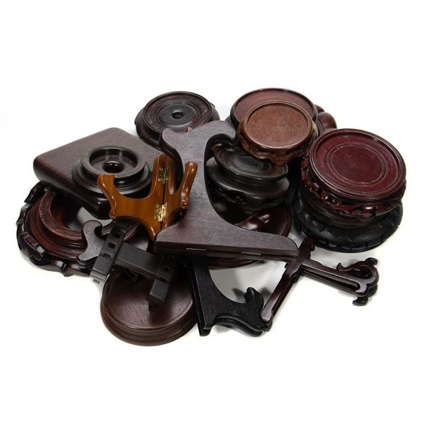 Asian Hardwood Display Stands