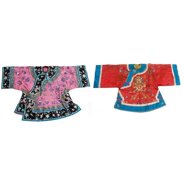 Chinese Silk Embroidered Jackets