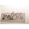 Image 2 : ANTIQUE PICTURE - TRACTOR WITH CAST WHEELS