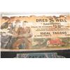 Image 2 : 2 X ANTIQUE TROLLEY CARD ADVERTISING SIGNS,