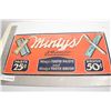 Image 1 : ANTIQUE TROLLEY CARD ADVERTISING SIGN MINTY'S TOOTHPASTE