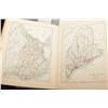 Image 7 : WOW ! ANTIQUE QUEEN VICTORIA ATLAS WITH 200 PAGES OF FRAMABLE MAP / PLATES