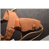 Image 2 : CHILDS VINTAGE LEATHER HOLSTER COWBOY TOY