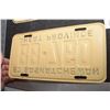 Image 3 : SASKATCHEWAN LICENSE PLATES SET..............1957
