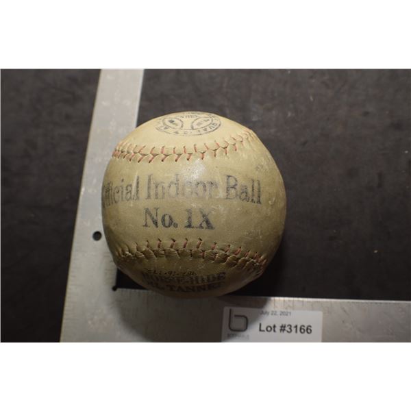 ANTIQUE INDOOR SOFTBALL