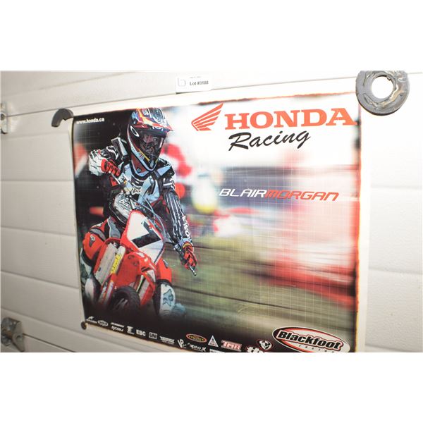 HONDA CANADA MOTORCYCLE POSTER