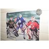 Image 1 : VINTAGE NHL HOCKEY GOALIE POSTER