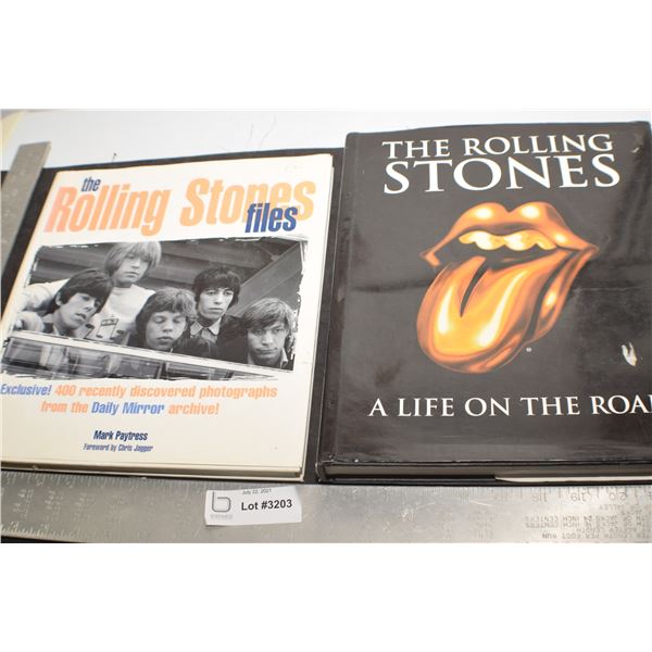 ROLLING STONES HARDCOVER BOOKS 1 IS BRITISH