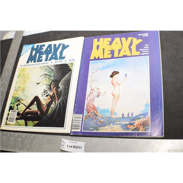 HEAVY METAL MAGAZINES