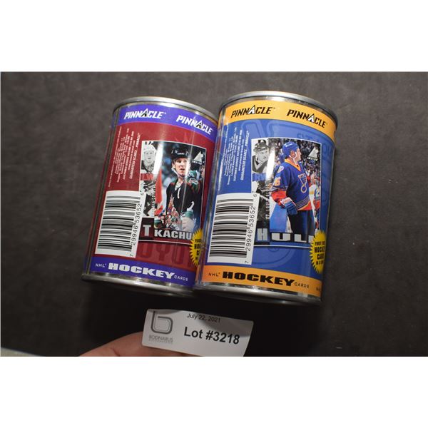 NOS PINNACLE HOCKEY CARDS IN CANS