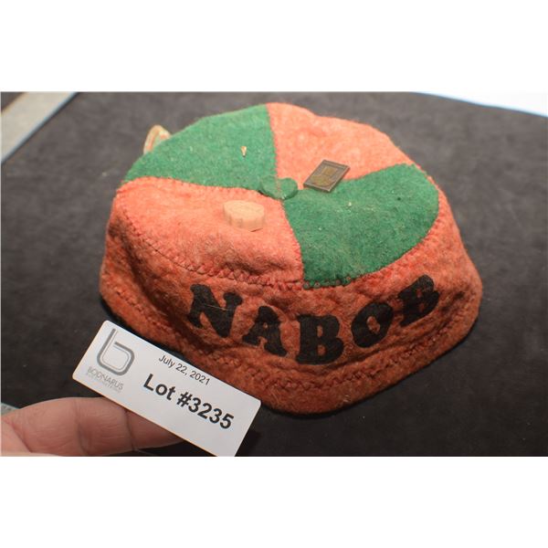 NABOB COFFEE ANTIQUE BEANIE