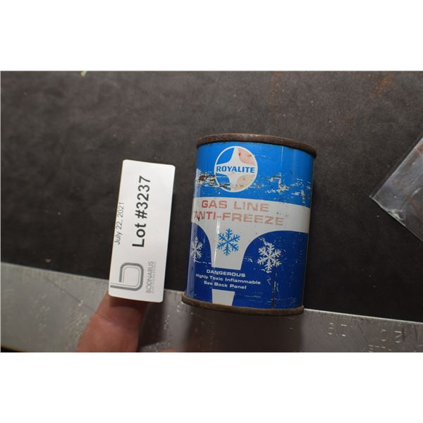 FULL 4 OZ ROYALITE GAS ANTI TIN