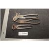 Image 1 : ANTIQUE TOOLS  ---------------- PLIERS NIPPERS ETC