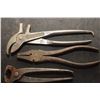 Image 2 : ANTIQUE TOOLS  ---------------- PLIERS NIPPERS ETC