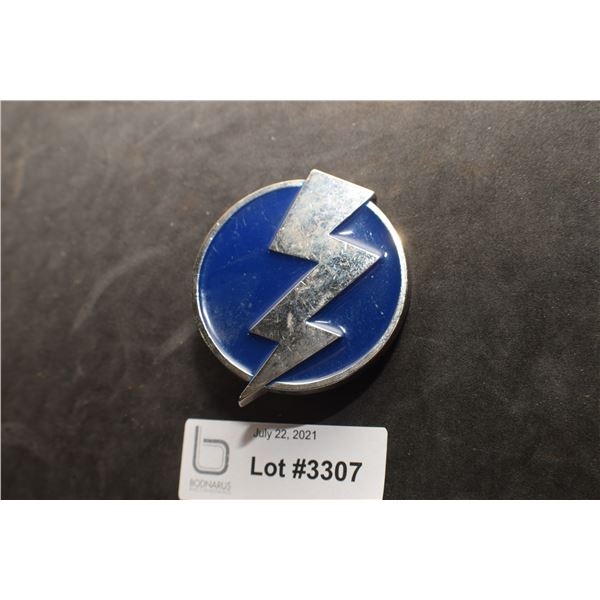 SHAZAM VINTAGE BELT BUCKLE