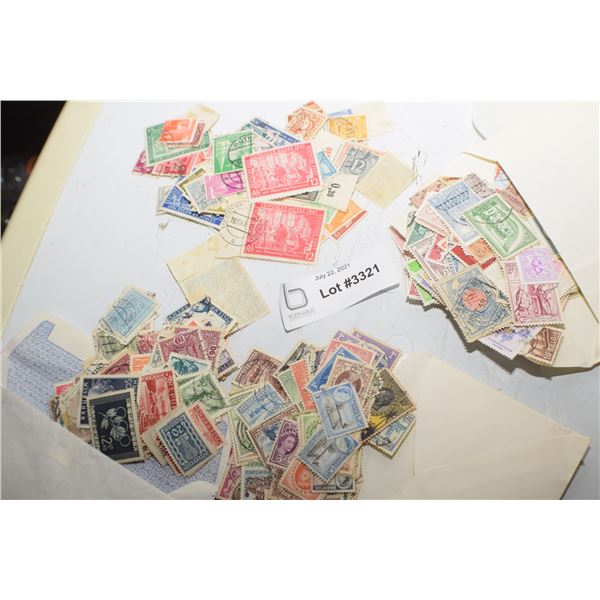 ANTIQUE ESTATE POSTAGE STAMP LOT