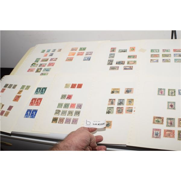 ANTIQUE ESTATE POSTAGE STAMP LOT