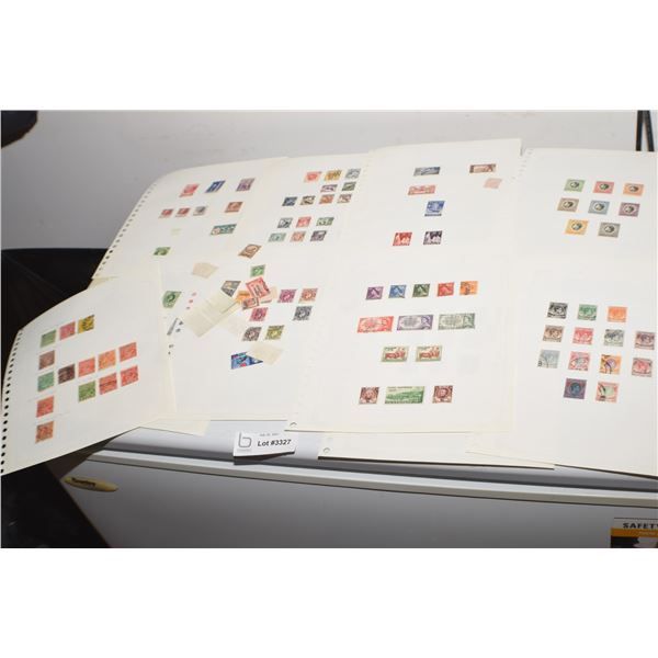 ANTIQUE ESTATE POSTAGE STAMP LOT