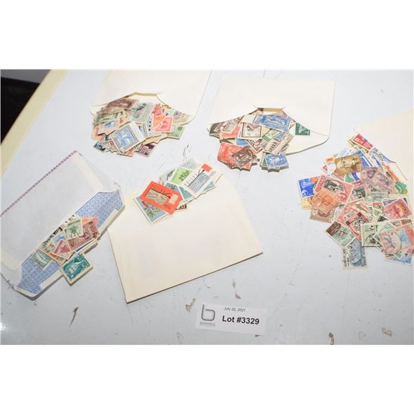 ANTIQUE ESTATE POSTAGE STAMP LOT