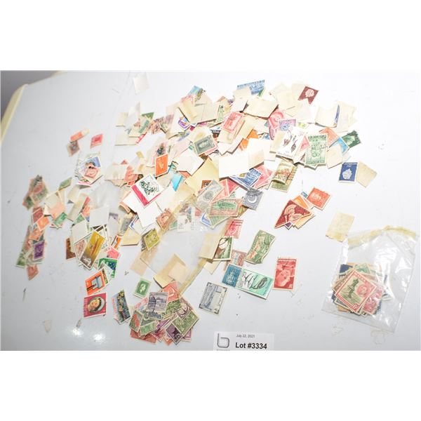 ANTIQUE ESTATE POSTAGE STAMP LOT