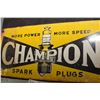Image 2 : HEAVY PORCELAIN STEEL ADVERTISING FANTASY SIGN......CHAMPION SPARK PLUGS
