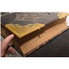 Image 2 : MASSIVE 1800s HEAVY BIBLE 1280 PAGES COVER GETTING LOOSE