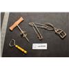 Image 1 : ANTIQUE CORKSCREW ETC