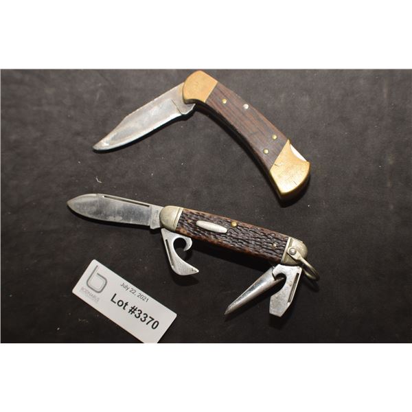 FOLDING KNIVES .....BUCK 112 & WESTERN USA