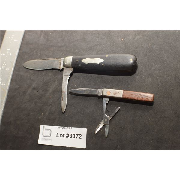 FOLDING KNIVES .....  MARSHALL WELLS  AND BARLOW