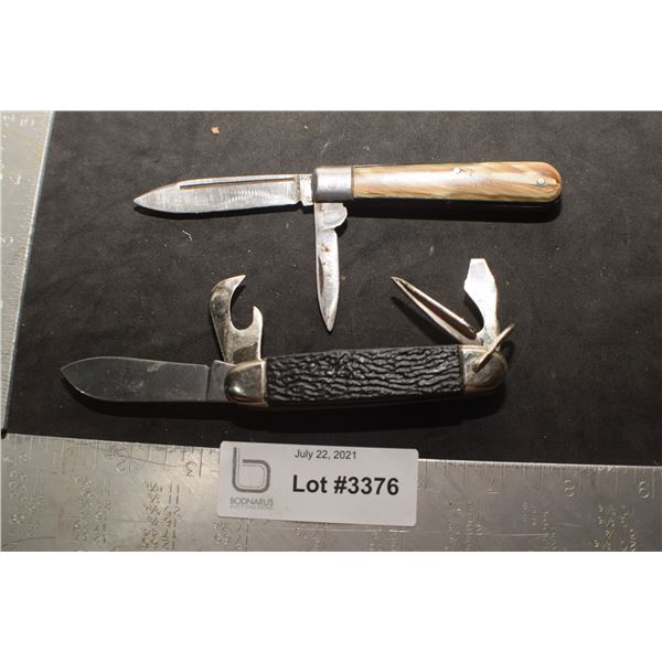 PREMIER AND STAG FOLDING KNIVES