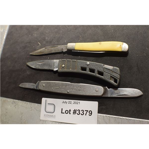 BUCK AND CAMILLUS KNIVES