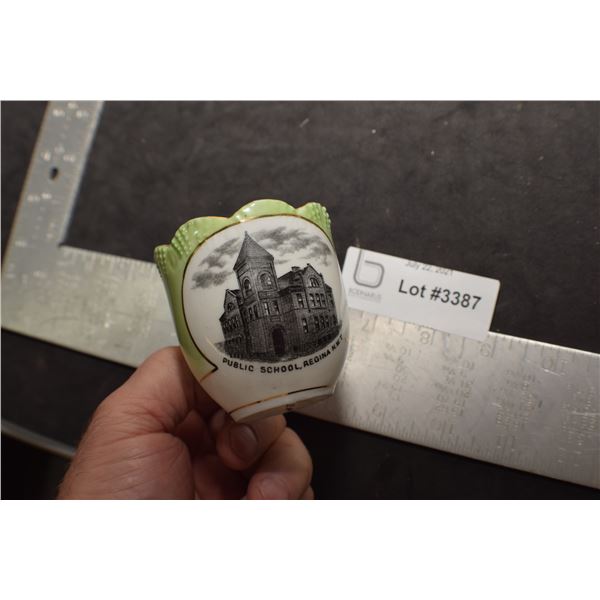 ANTIQUE PRE-SASK REGINA NWT SCHOOL CUP NO CHIPS