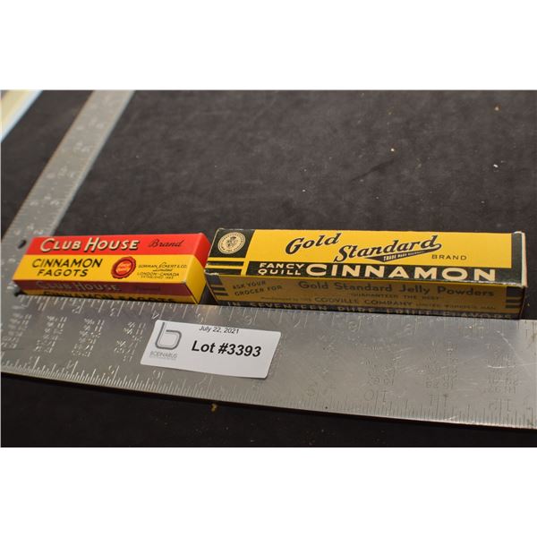 ANTIQUE NOS CINNAMON FAGGOTS