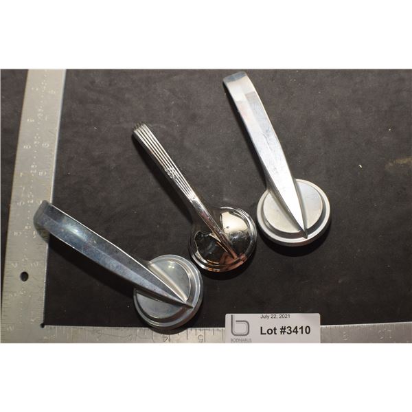 RETRO CHROME WINDOW HANDLE CRANKS STEAM PUNK