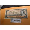1954 CANADA CANADIAN $50 MONEY BILL BANK NOTE