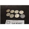 8 USA SILVER DIMES VARIOUS DATES
