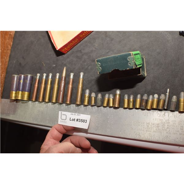 ANTIQUE BULLET LOT ,,1 A DUMMY LOAD ?