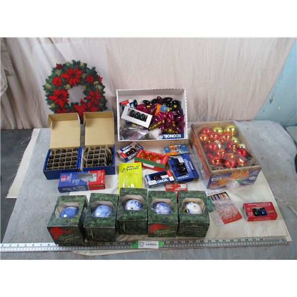 John Deere Christmas Bulbs - Christmas Lights + misc bulbs