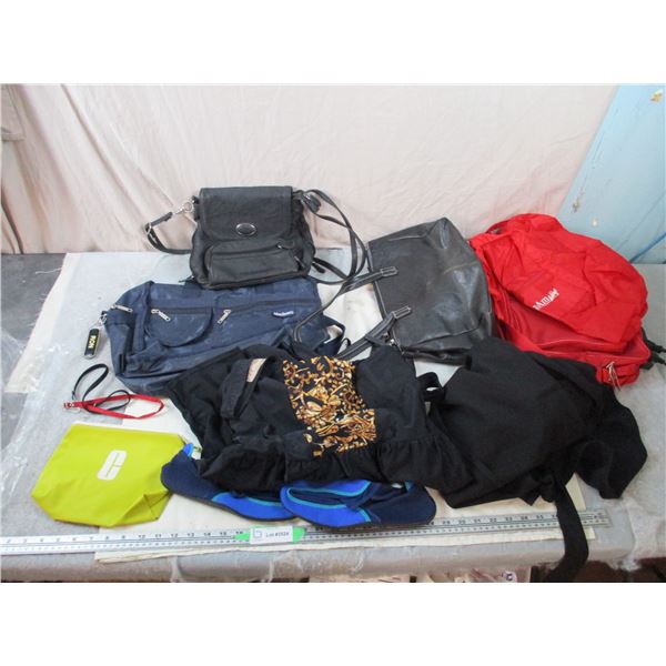 Swim Gear, Travel bags, Purses
