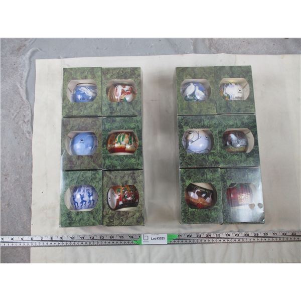 John Deer Christmas Ornament Bulbs