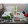 Image 1 : Wii Console - 2 controllers, hookups, and WiiFit Plus Pad, Dumbbells, Step