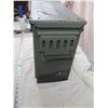 Image 3 : Green Metal Military Crate - 18x8x14