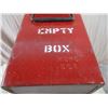 Image 4 : Red Metal Military Crate "pallet filler" - 18x8x14