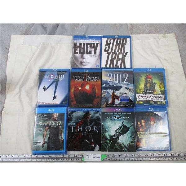 10 BLu-Ray movies lot - Action movies