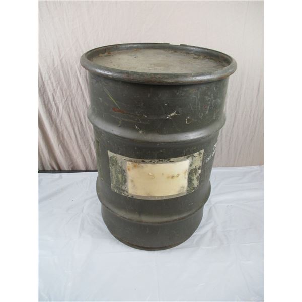 1 Large Military Drum - 15" daimeter - 21" tall